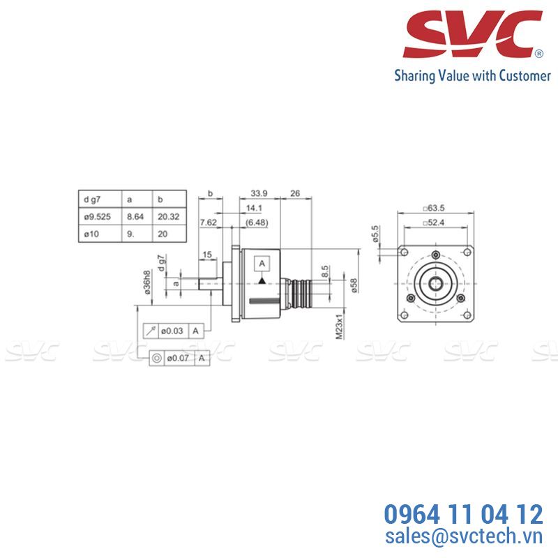 Cảm biến tốc độ vòng quay - Encoder - EIL580P-SQ