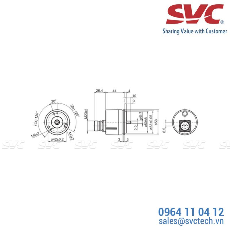 Cảm biến tốc độ vòng quay - Encoder - EIL580P-SY