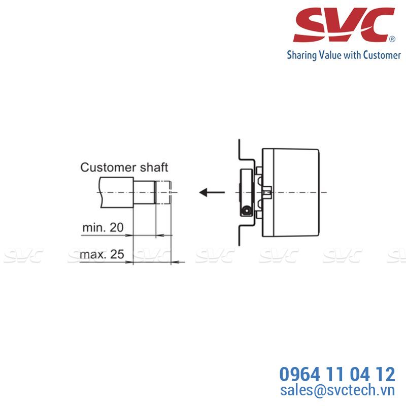 Cảm biến tốc độ vòng quay - Encoder - EIL580-B - Option 6301