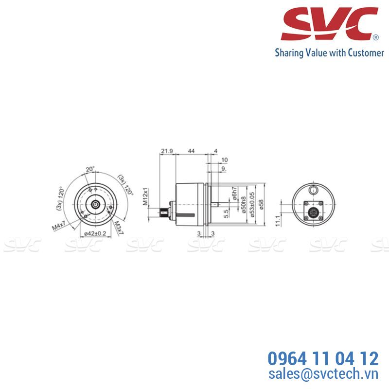 Cảm biến tốc độ vòng quay - Encoder - EIL580-SY