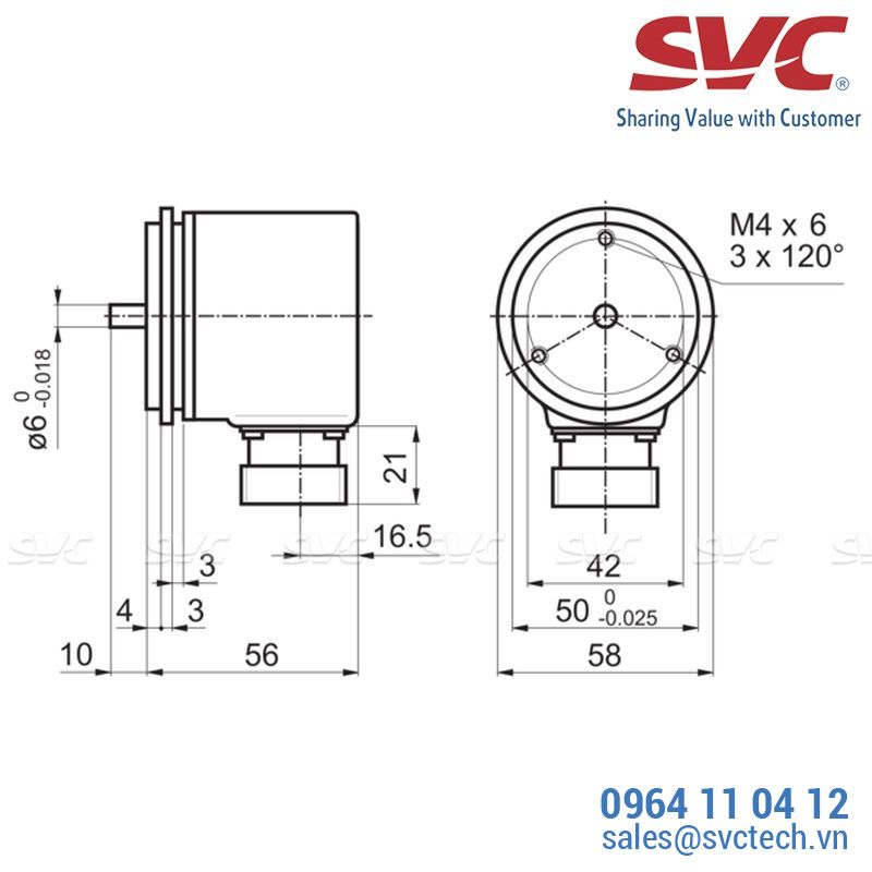 Cảm biến tốc độ vòng quay - Encoder - BDT sine