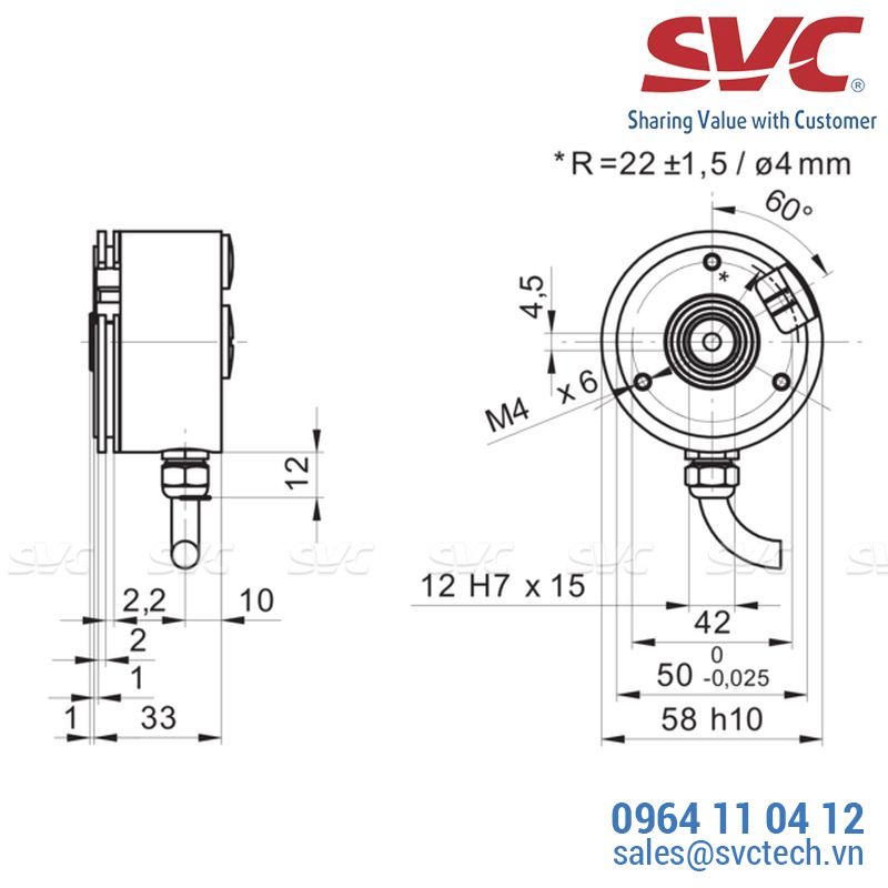 Cảm biến tốc độ vòng quay - Encoder - BHG - HighRes