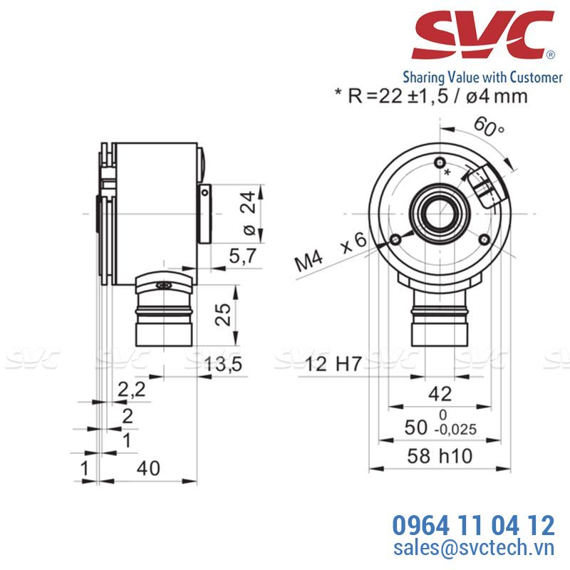 Cảm biến tốc độ vòng quay - Encoder - BHG - HighRes
