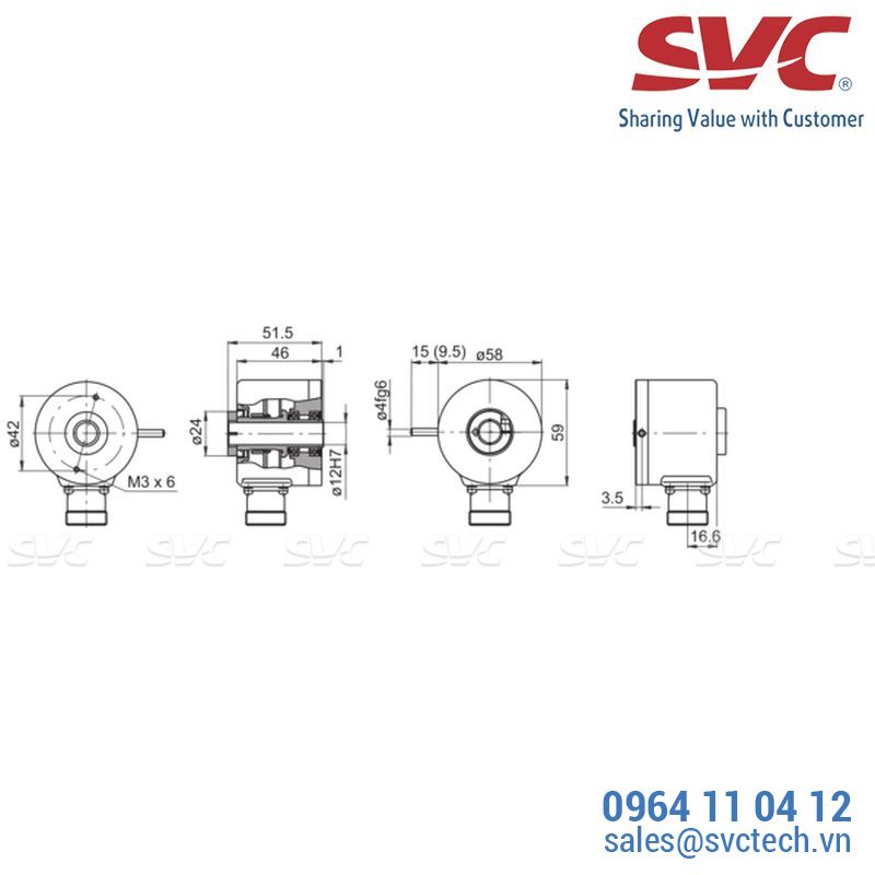 Cảm biến tốc độ vòng quay - Encoder - G0333