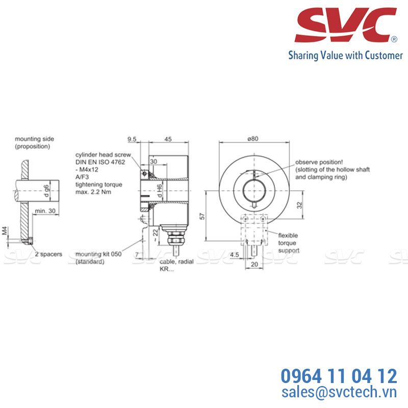 Cảm biến tốc độ vòng quay - Encoder - ITD 42 A 4 Y79
