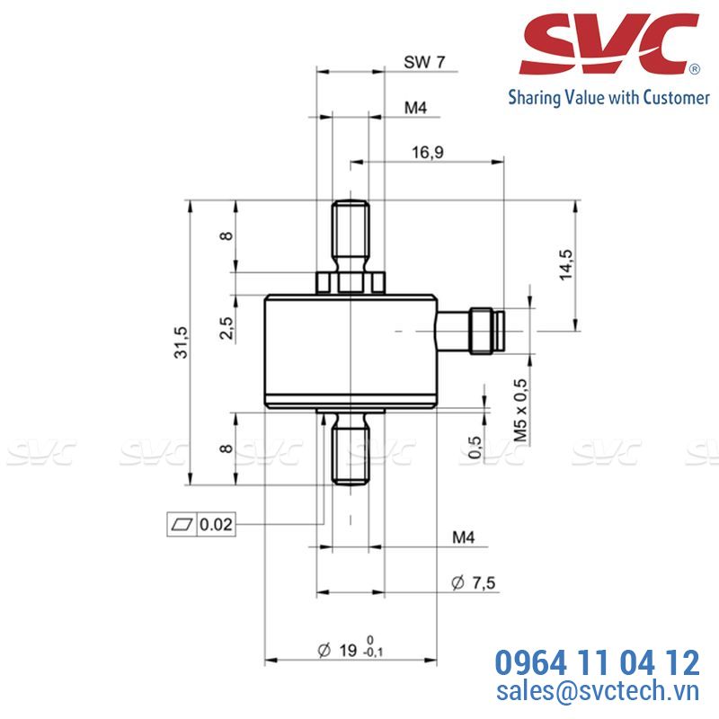 Cảm biến lực - DLM20-IN