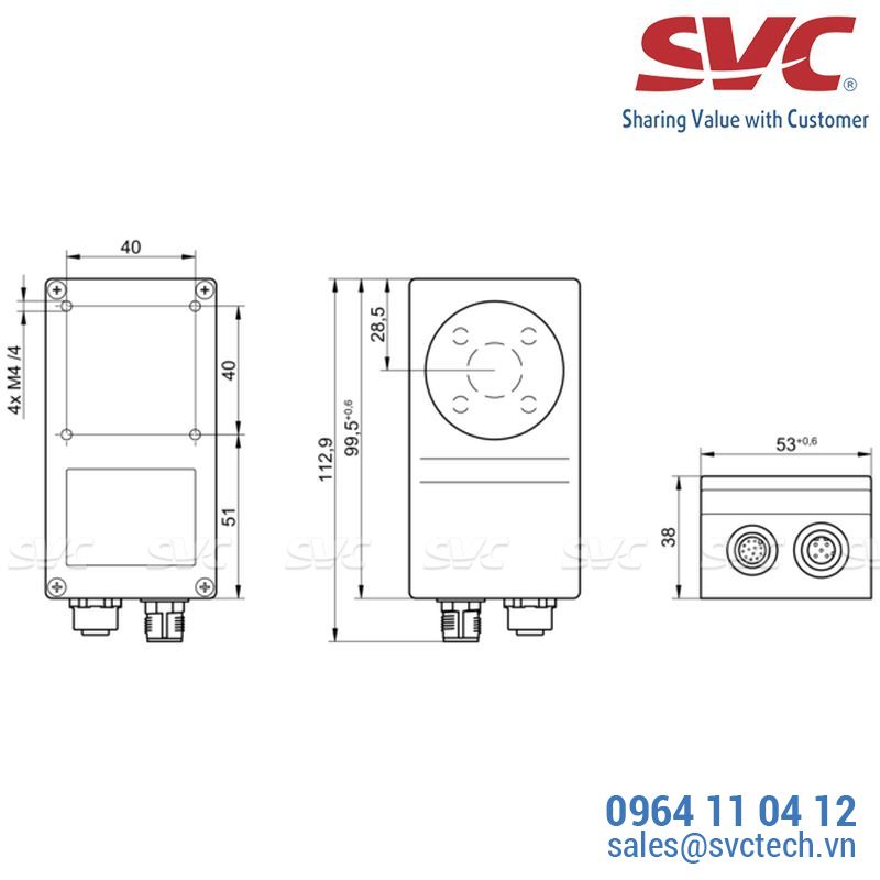 Thiết bị đọc mã vạch - VS ID100M03W10RP
