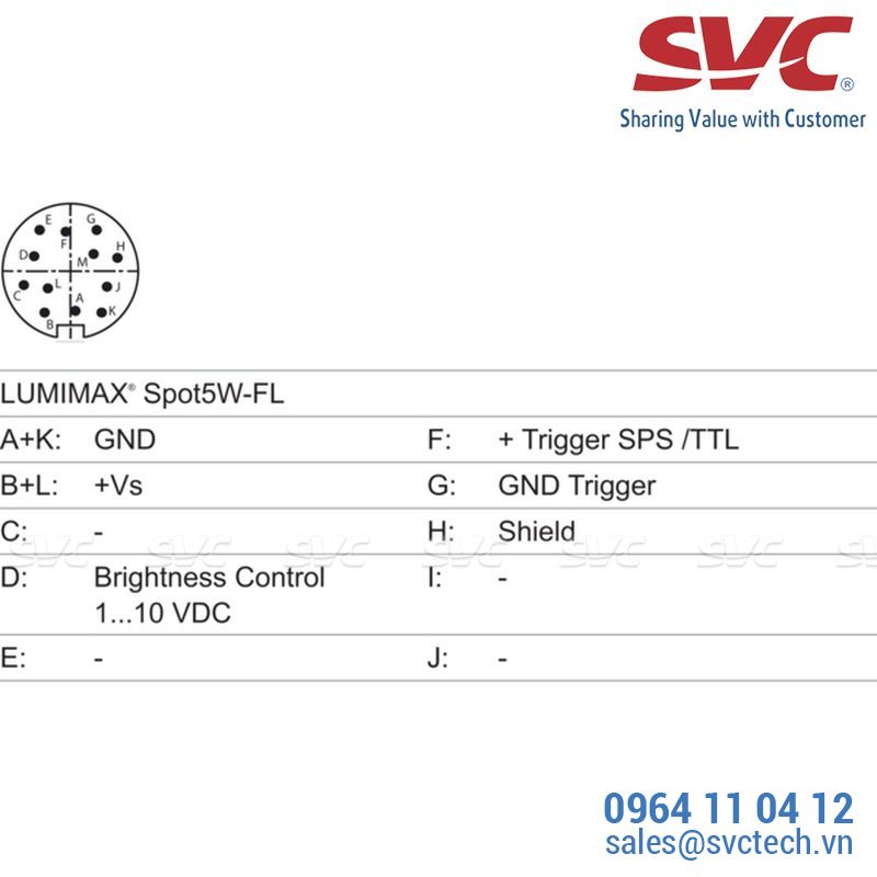 Phụ kiện chiếu sáng - ZVI-LED Spot5WFL-B/SPS-220