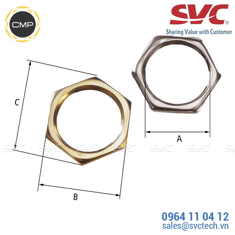 Phụ kiện ốc siết cáp - Locknuts