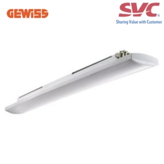 Đèn LED công nghiệp nhà xưởng kín nước GEWISS GWS3123AP840 - SMART[3] PLUS - 800 - OPAL DIFFUSER - DALI - QUICK WIRING CONNECTION - 4000K CRI>80