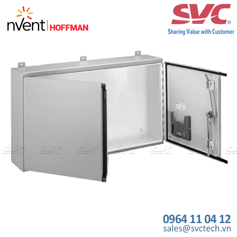 Vỏ tủ điện có bản lề 2 cánh có tay nắm Type 12 - A364812WFLP
