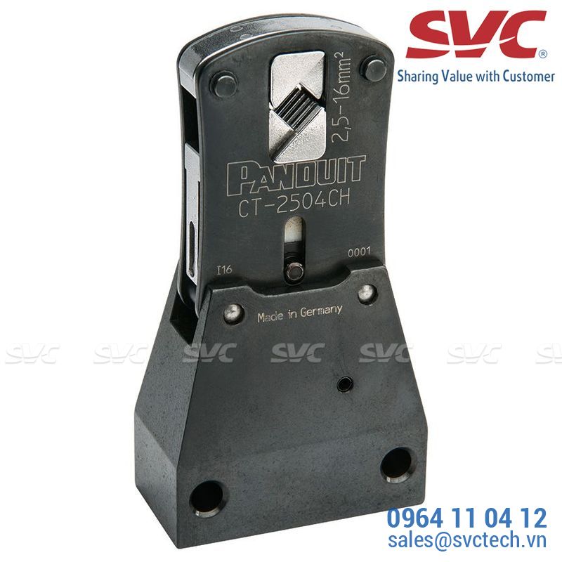 Square profile crimp head frame for CT-2500 series tools CT-2504CH - CT-2504CH