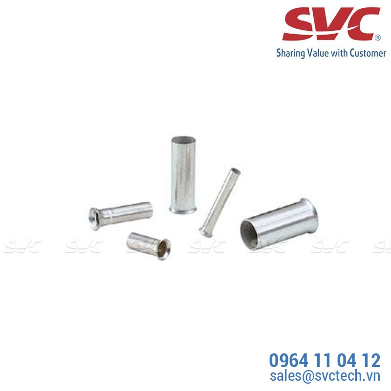 Đầu cos (Đầu cốt) pin rỗng (ferrules) - F81-18-M