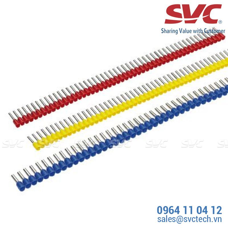 Đầu cos (Đầu cốt) pin rỗng (ferrules) - FSD77-8-DSL2