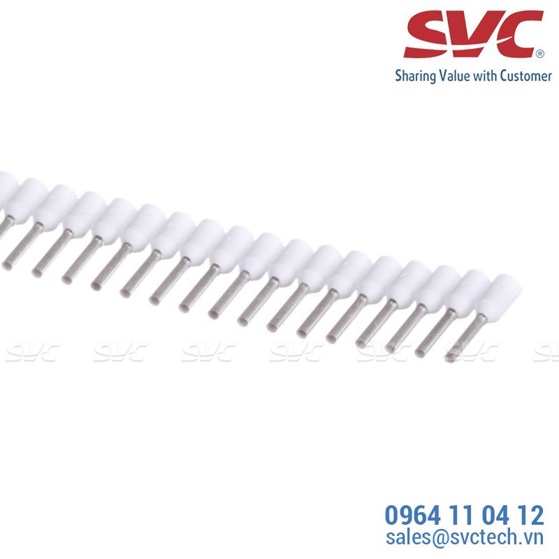 Đầu cos (Đầu cốt) pin rỗng (ferrules) - FSD75-8-K