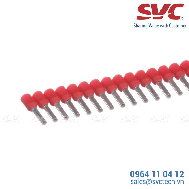 Đầu cos (Đầu cốt) pin rỗng (ferrules) - FSD77-8-K