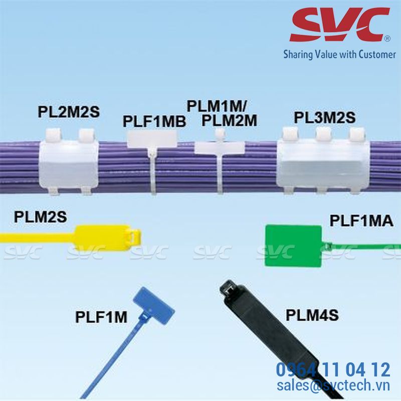 Dây thít cáp bằng nhựa sử dụng ngoài trời - PLF1MA-C