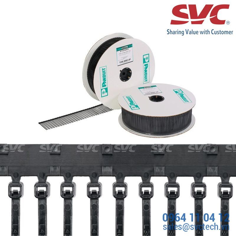 Dây thít cáp dạng cuộn bằng nhựa chịu nhiệt - PLT15M-XMR30