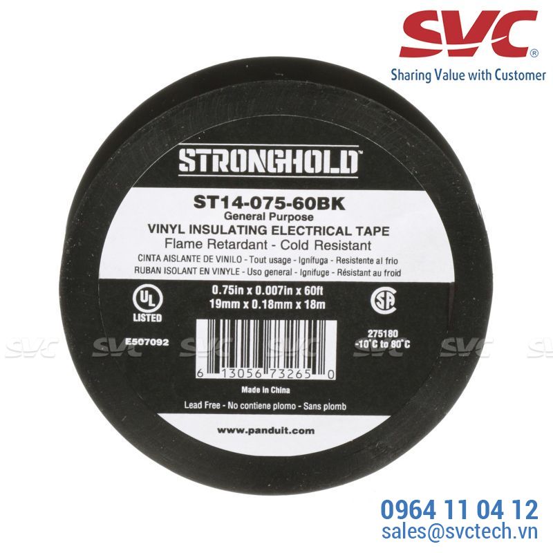 Băng dính điện PVC - ST14-075-60BK