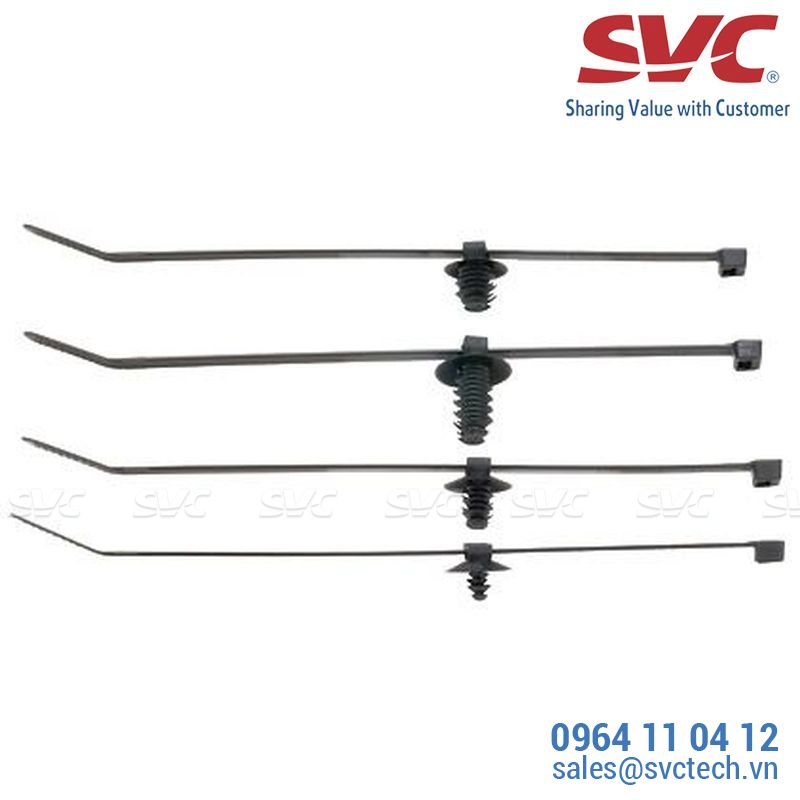 Đế gắn dây thít cáp bằng nhựa - PUM-100-2S-D30