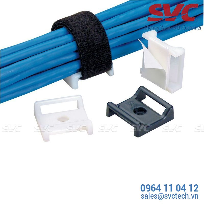 Đế gắn dây thít cáp bằng nhựa - ABMT-S6-C20