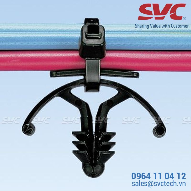 Đế gắn dây thít cáp bằng nhựa - THM1SC-M