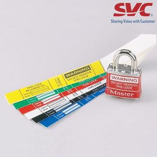 Label for PSL-6 Padlock PSL-PL1BLUY - PSL-PL1BLUY