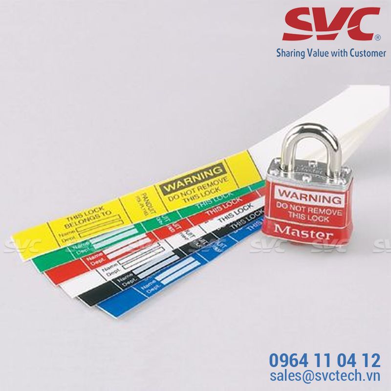 Label for PSL-6 Padlock PSL-PL1REDY - PSL-PL1REDY