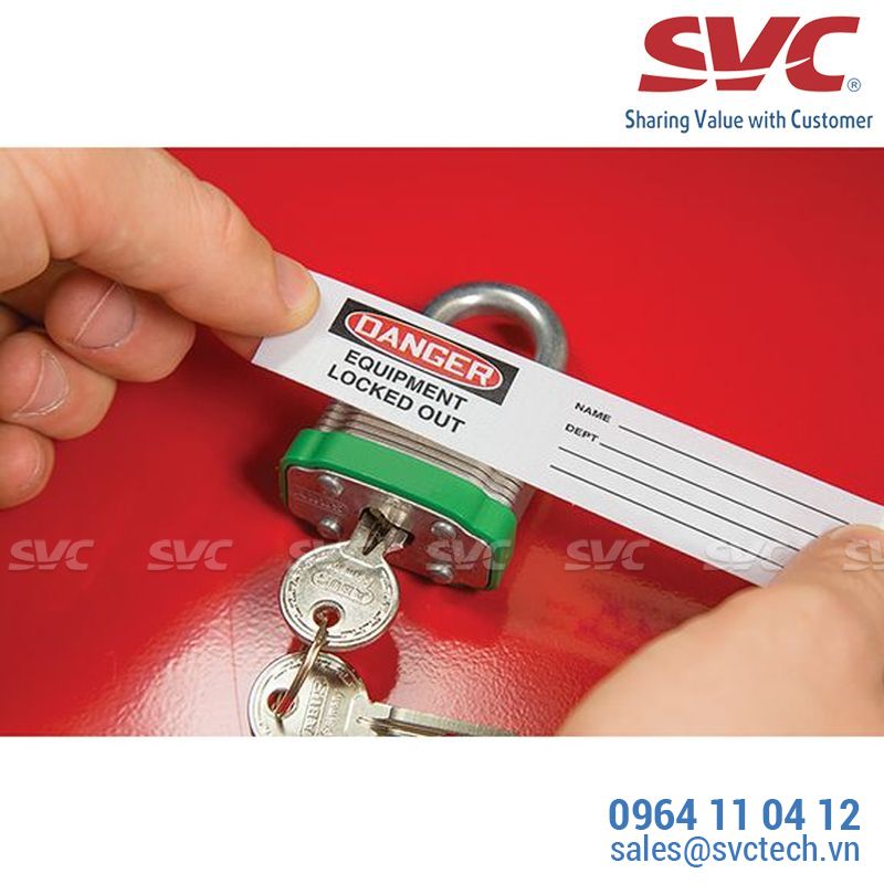 Padlock Label PSL-1029 - PSL-1029