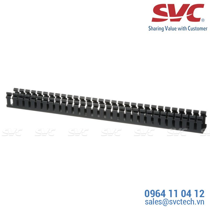 Máng cáp nắp đậy chữ H dạng bản lề - H2X2BL6