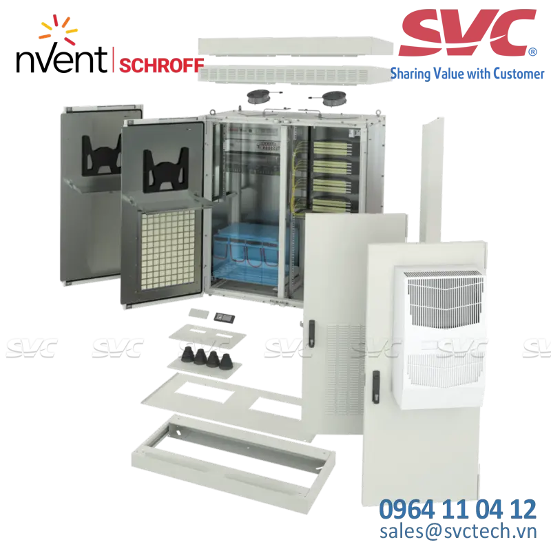 Vỏ tủ điện 2 lớp (Double Wall Cabinets) Outdoor Modular 20 U 1130H 1500W 1000D - 10149-544