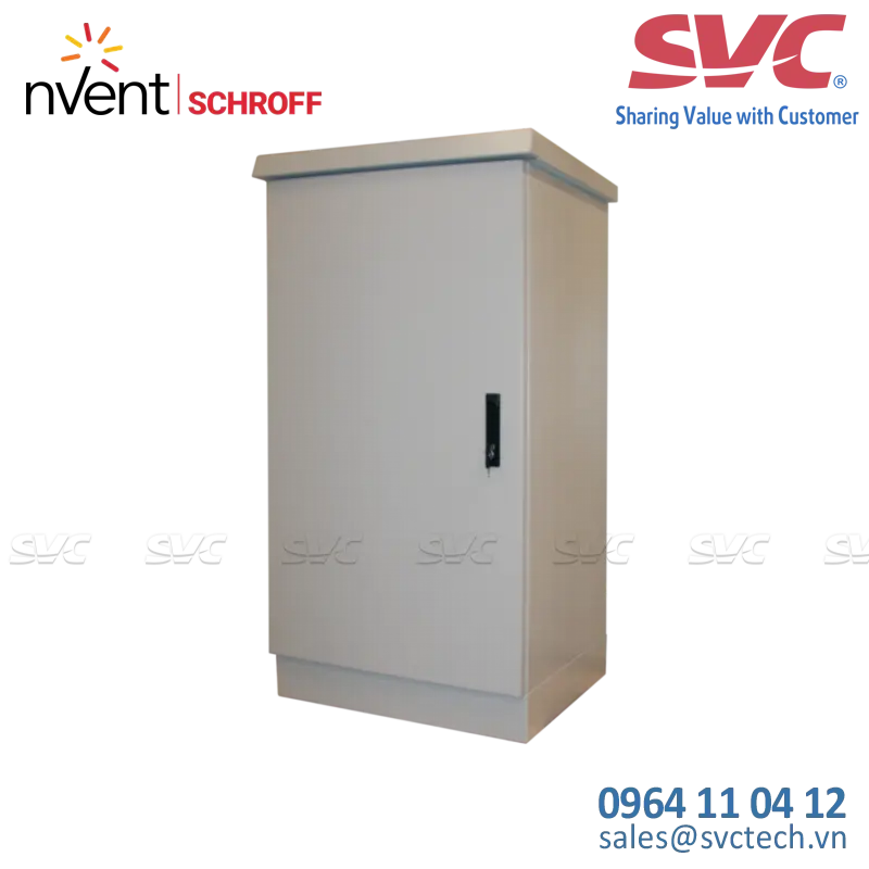 Vỏ tủ điện 1 lớp (Single Wall Cabinets) Outdoor Comline ECL Cabinet with Plinth, 900H 700W 600D - 12349-003