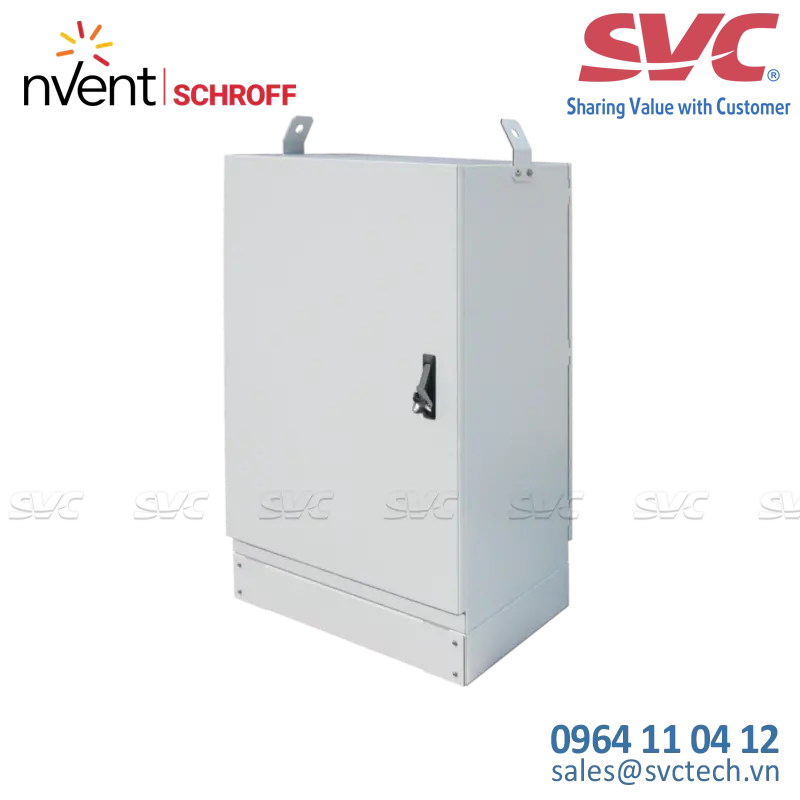 Vỏ tủ điện 1 lớp (Single Wall Cabinets) Outdoor Comline FTTX Cabinet With Dual Access, 600H 800W 600D - 12349-007