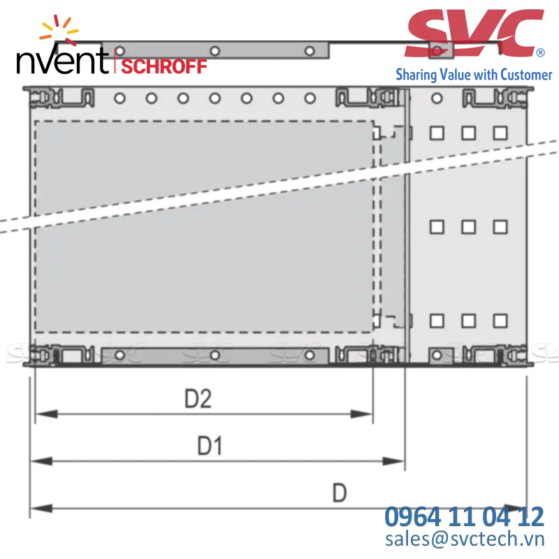 Vỏ tủ rack 19 inch EuropacPRO 19