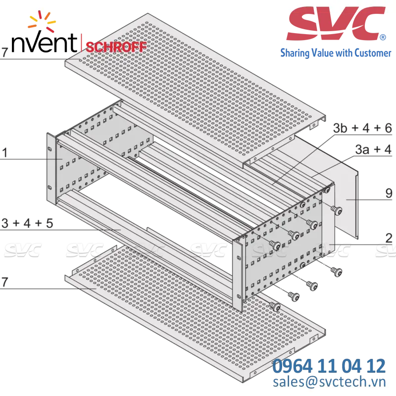 Vỏ tủ rack 19 inch EuropacPRO 19