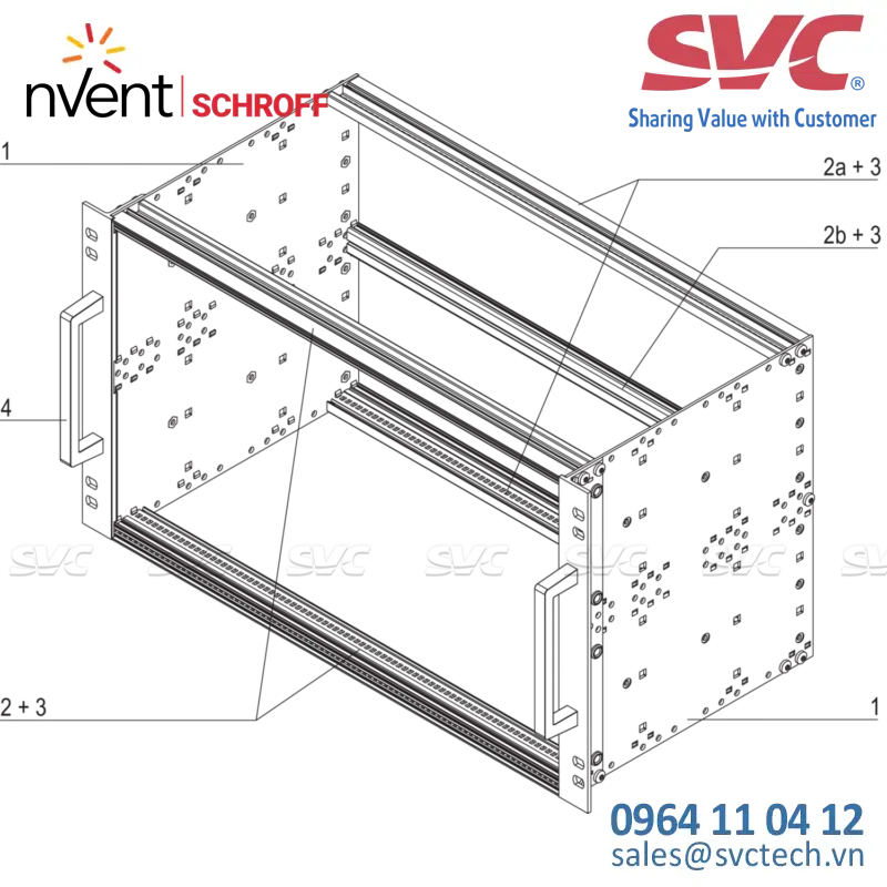 Vỏ tủ rack 19 inch EuropacPRO 19