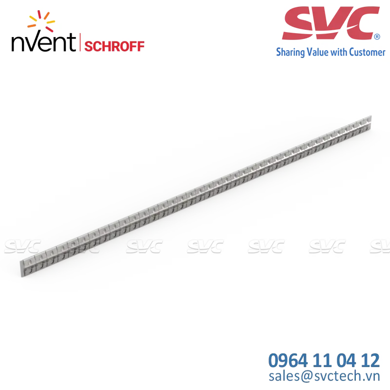 EMC Shielding Kit, Between Horizontal Rails, Stainless Steel, 63 HP - 24562-563