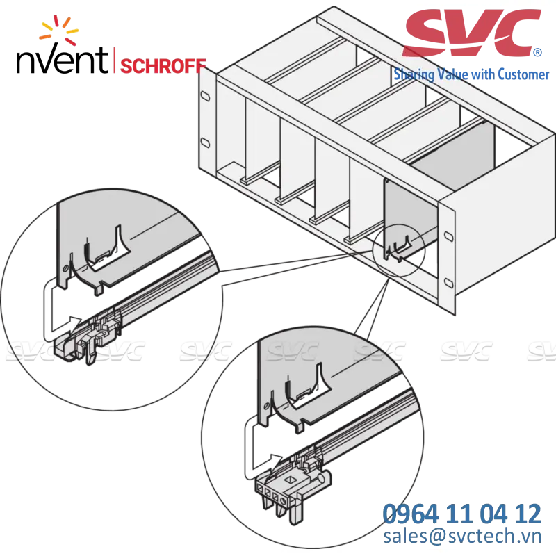Air Baffle, U-Front Panel, Refrofit Shielding, Textile, 3 U, 4 HP, 160 mm - 20848-728