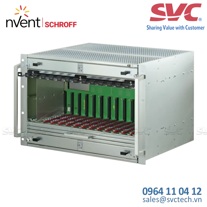 Hệ thống tích hợp MicroTCA MTCA4 System for 12 Double Full-Size AMC Modules, CMS Topology, 7 U, 84 HP, - 11890-119