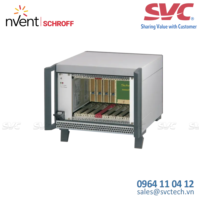 Hệ thống tích hợp CPCI/ CPCI Serial CPCI PlusIO System, Desktop, 4 U, 8 Slot, 44 HP - 24579-605