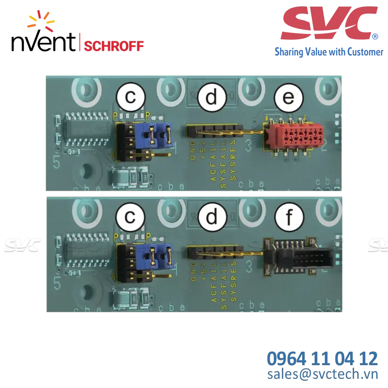 Bo mạch VMEbus J1 Backplane EDC, 3 U, 2 Slots - 23001-002