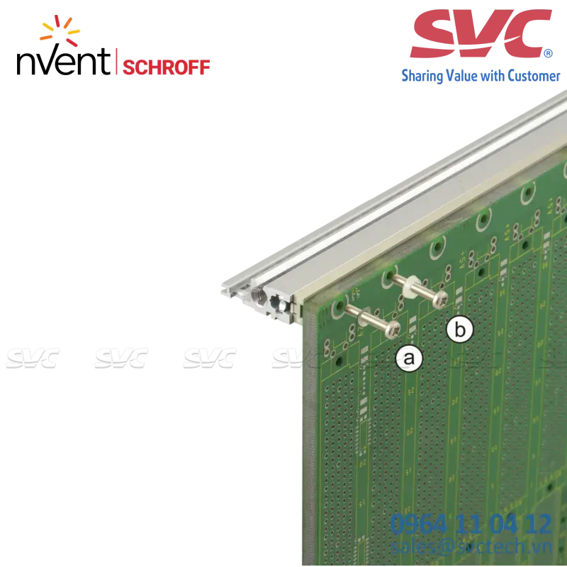 Bo mạch VMEbus J1 Backplane EDC, 3 U, 8 Slots - 23001-008