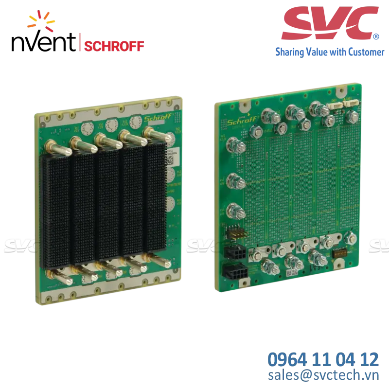 Bo mạch VPX Backplane, 3 U, 5 Slots, Full-Mesh, Without RTM - 23001-812