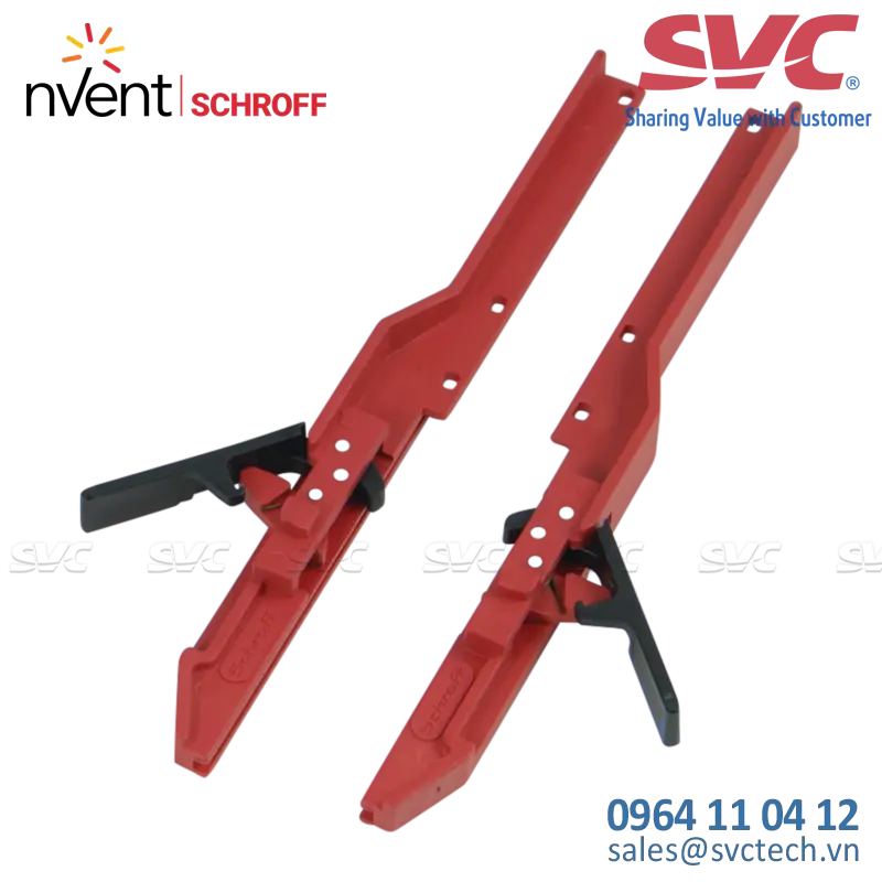 Test Adaptor Guide Rail, long, with locking lever - 20800-212