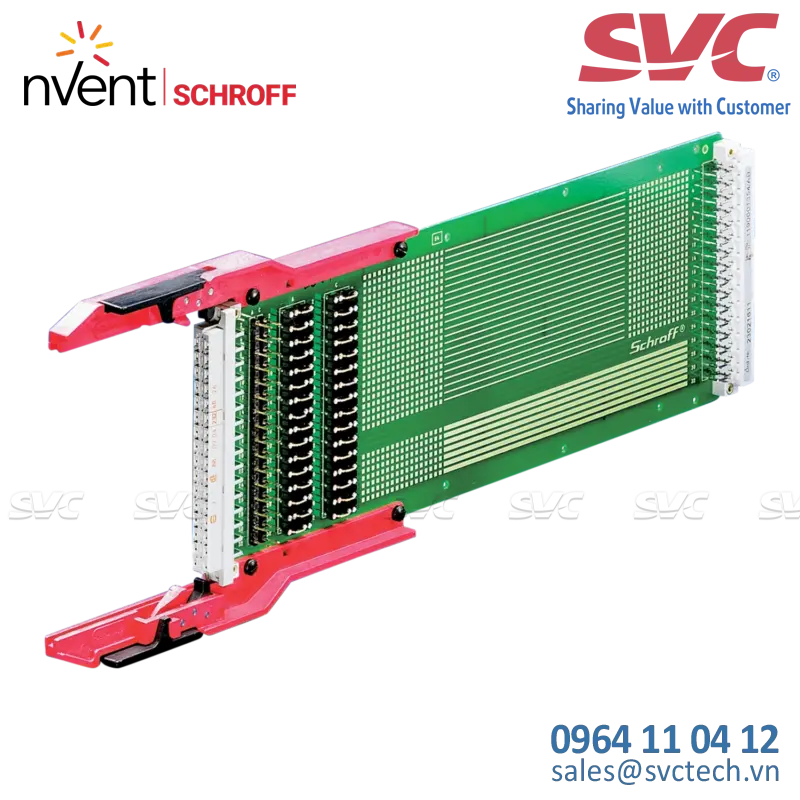Test Adaptor for DIN Connector Type D, 3 U, 220 mm, U/I - 23021-655