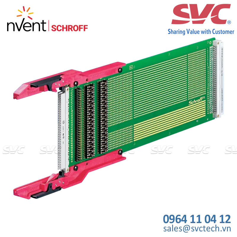 Test Adaptor for DIN Connector Type B, 3 U, 160 mm - 23021-607