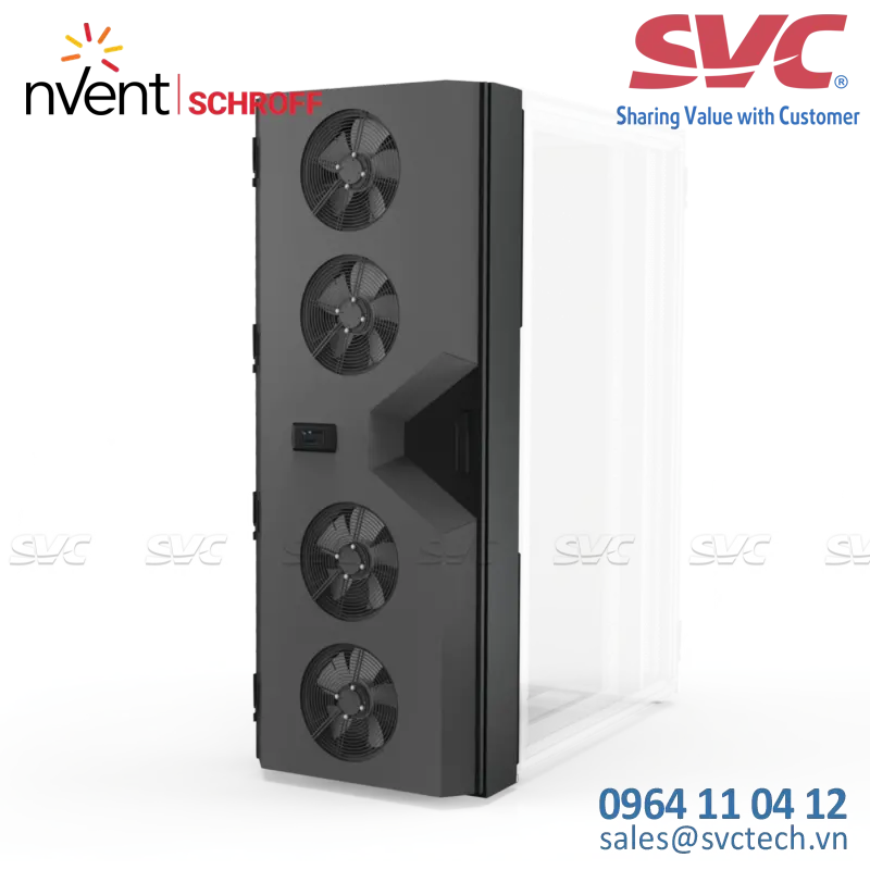 Bộ làm mát cửa sau RackChiller Rear Door Cooler, Obsolete, Air-Liquid Heat Exchanger, Fans, 2200H 600W - 21130-808