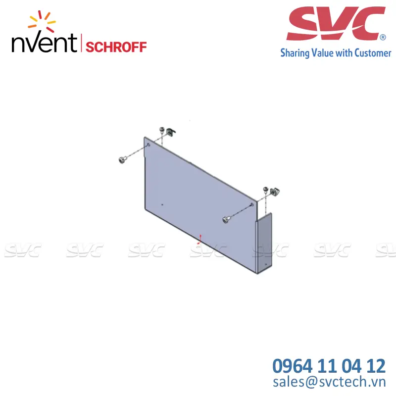 RackChiller In-Row Cooler Ganging Kit for Varistar CP, 38 U, 300 mm Width, with 100 mm Plinth - 21630-176