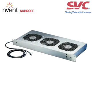 Khay quạt 19'' Fan Unit, 1 U, Speed Control and Monitoring, 3 Fans, 230 VAC - 19713-121