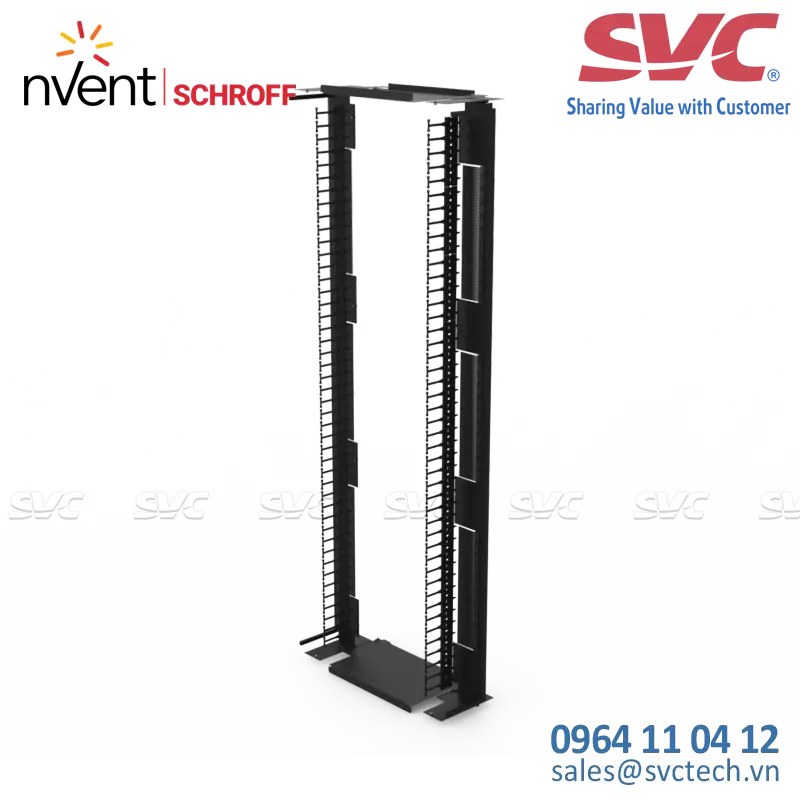 Varistar CP Air Separation Blanking Cover, Width 800 mm, with Brush Strip and Fingers, RAL 7021, 47 U, 2200H - 21630-151